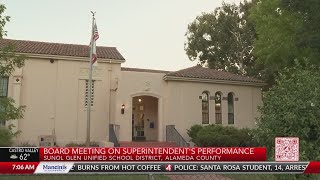 Sunol Glen school board to vote on superintendents performance [upl. by Melnick457]