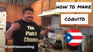 How to make Coquito Puerto Rican Eggnog [upl. by Nuj]