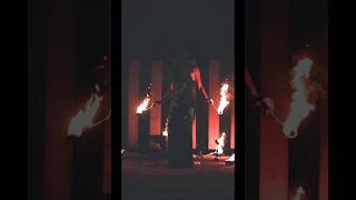 La première de Flamme Sacrée flamma fireshow spectacledefeu [upl. by Atsirtal]