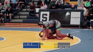 Salesianum School vs St Georges Tech HS Boys JV Wrestling [upl. by Bills322]