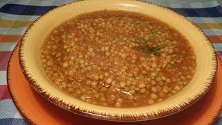 ZUPPA DI LENTICCHIE LEGGERA  Ricetta facile e naturale [upl. by Marr76]