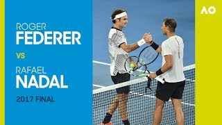 Roger Federer vs Rafael Nadal  Australian Open 2017 Final  AO Classics [upl. by Neelat498]