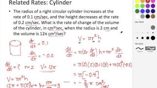 Ch 4 Test Review  Related Rates Optimization MVT [upl. by Gow]