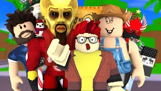 PLAYING AND RATING MY FRIENDS ROBLOX GAMES [upl. by Paddie]