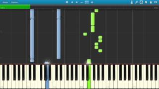 Star Wars  Jedi Temple 501st Legion March Synthesia piano tutorial [upl. by Sheridan]