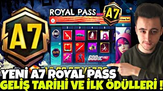 YENİ A7 ROYAL PASS İLK GÖRÜNTÜLER  😲 A7 RP 1100 ÖDÜLLERİ  A7 ROYAL PASS PUBG MOBİLE [upl. by Hayilaa]