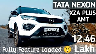 2022 Tata Nexon XZA  Top Model Review  Fully Features Loaded compact Suv india [upl. by Ogden301]