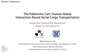 The Palletrone Cart HumanRobot InteractionBased Aerial Cargo Transportation [upl. by Olraced]