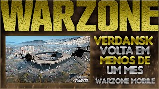 VERDANSK e REBIRTH ISLAND CONFIRMADAS  21 DE MARÇO TEREMOS o LANÇAMENTO OFICIAL DO WARZONE MOBILE [upl. by Sucam139]