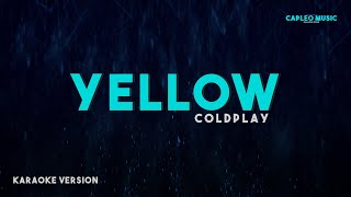 Coldplay – Yellow Karaoke Version [upl. by Bevan42]