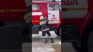 Fire fighter emergency training  shorts youtubeshorts facts [upl. by Leviram563]