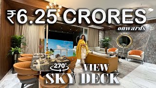 3BHK Luxury Living with Breathtaking 270° Sky Deck Views in Parel Mumbai [upl. by Sivram]