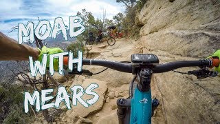 Mears of Moab MTB  Half Enchilada in 4K [upl. by Nylirrehs]