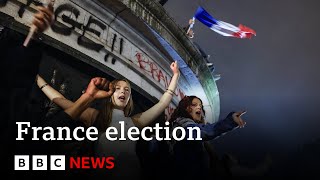 France faces hung parliament after election result  BBC News [upl. by Gasperoni988]