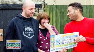 PostcodeMillions Winners  PL20 7BE in West Devon on 02032019  Peoples Postcode Lottery [upl. by Murvyn]