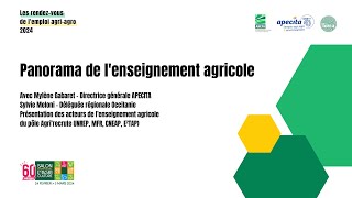 SIA 24  Conférence AgriAgro du 2902  Panorama de lenseignement agricole [upl. by Georgianne]