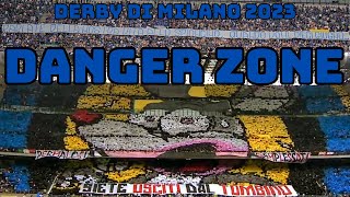 INTER  MILAN 5 A 1  CN69 IN ACTION  DERBY DI MILANO DANGER ZONE 2023  SUPREMAZIA MENEGHINA [upl. by Grey]