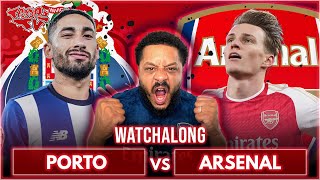 Porto 10 Arsenal  Uefa Champions League  Watchalong WTroopz [upl. by Gwennie]