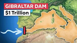 Atlantropa The 1 Trillion Dam to Drain the Mediterranean [upl. by Morice]