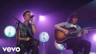 Justin Bieber  All Around The World Acoustic Live [upl. by Yeh]