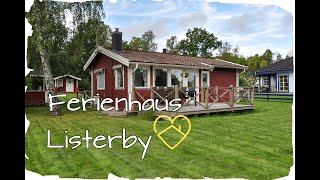 Ferienhaus Listerby  Region Blekinge  Schweden [upl. by Yrolam937]