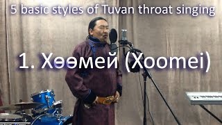 Tuvan throat singing  Тувинское горловое пение  Хөөмей Khoomei [upl. by Leiruh]