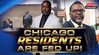 Chicago Residents Let Mayor Brandon Johnson Know Theyre Extremely Fed Up With The Migrant Crisis [upl. by Atinnod83]