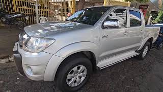 VENDESEToyota Hilux diesel 4x4 ano 20112011 automática SRV cabine duplaaceita trocatoyotahilux [upl. by Perren386]