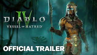 Diablo 4 Vessel Of Hatred  Official Spiritborn Class Gameplay Reveal Trailer [upl. by Jamille]