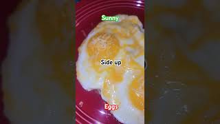 sunny side up eggs youtubeshorts food chef eggs cooking [upl. by Truk]