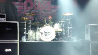 John Diva  Kaarst Total 2015  drum solo Tim Husung [upl. by Artima]