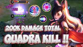 QUADRA KILL  VOLPINE GRATITUDE DAJI FULL GAMEPLAY  HONOR OF KINGS FULL BUILD [upl. by Rockie]