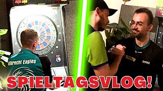 DARTS SPIELTAGS VLOG gegen HAUPTSACHE TRIPLE 🎯 Ein Sieg muss her 😱🔥 [upl. by Pelletier]