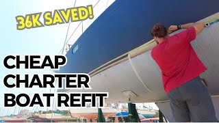 CHEAP Charter Boat REFIT Project  36K USD saved with DIY [upl. by Chari]