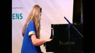 Naomi Druskic Eurovision Young Musicians the youngest competitor [upl. by Eimar]