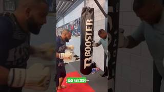 Nordine Mahieddine amp Jahfarr Wilnis power shots SB GYM🥊🔥 [upl. by Bowen752]