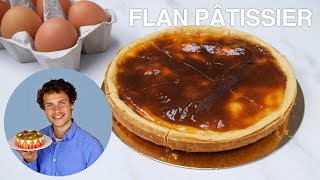 RECETTE DU FLAN PÂTISSIER CAP PÂTISSIER [upl. by Aehsila969]