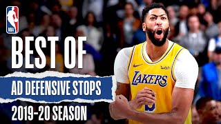 Anthony Davis ELITE Defense From The 20192020 Season [upl. by Aehsila]