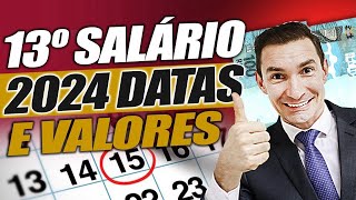 SAIU CALENDÁRIO de ANTECIPAÇÃO de PAGAMENTOS  13º SALÁRIO PAGAMENTO 2024 para APOSENTADOS INSS [upl. by Shifrah142]