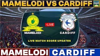 Mamelodi Sundowns Vs Cardiff City Live Match Today  MAM Vs CAR Live Friendly Football Match 2024 [upl. by Nallek]