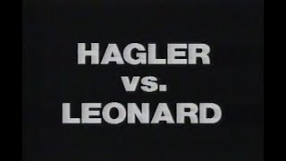 Sugar Ray Leonard vs Marvin Hagler 1987 HBO Promo [upl. by Sami]