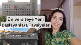 Üniversiteye Yeni Başlayanlara Tavsiyeler  BUNLARA DİKKAT  üniversite [upl. by Tham809]