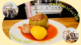 Authentic German Paprikaschoten Recipe  Berlin native Cooks for Expats  Discover German Culture [upl. by Ardnait420]