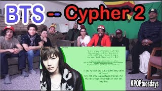 BTS 방탄소년단  Cypher 2  REACTION [upl. by Niboc544]