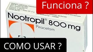 NOOTROPIL PARA ESTUDAR  COMO FUNCIONA ESSE NOOTROPICO 💊 [upl. by Vaasta]