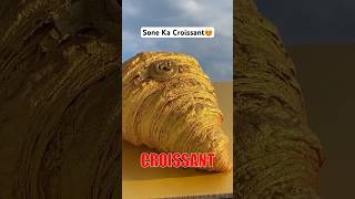 Sone ka Croissant 😱 croissant chocolatecroissant chocolatecake chocolates truffle cakevideos [upl. by Muriah420]