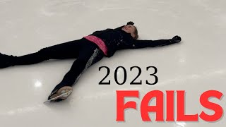 2023 Figure Skating Fails [upl. by Quenby527]