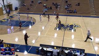 Mattawan High School vs Kalamazoo Central High School Womens JV Basketball [upl. by Arrekahs]