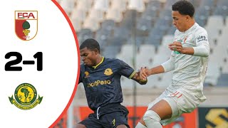 Yanga Vs Augsburg 12 All Goals FIFA Friendly Match Extended Highlights [upl. by Enayd908]