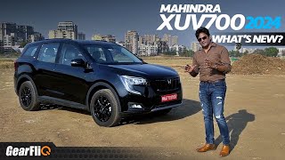 2024 Mahindra XUV 700  Whats New  Pros amp Cons  GearFliQ [upl. by Niessuh]